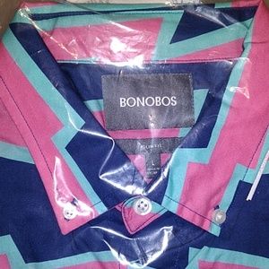 Bonobos Shirts - NEW! Bonobos Riviera Shirt, SIZE: L, FIT: SLIM Bonobos Shirts - NEW! Bonobos Riviera Shirt, SIZE: L, FIT: SLIM